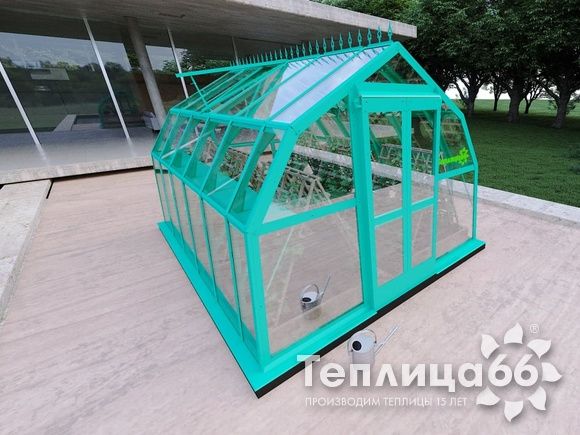 Теплица Рада Нева под стекло, ширина 2.65 метра (Калькулятор теплицы)